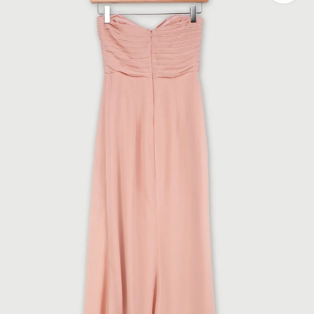 Lulu's: With All My Heart Blush Pleated Dress
